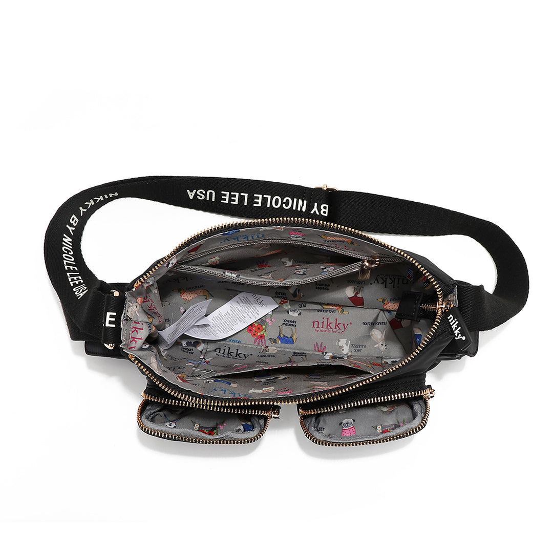 LIGHT NYLON SHOULDER BAG