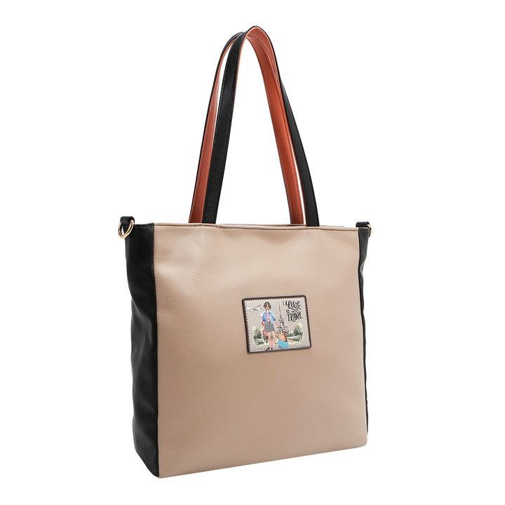 I LIVE TO TRAVEL TOTE BAG