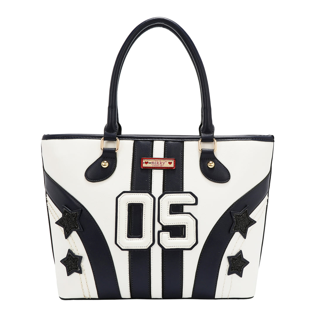 VARSITY SHOPPER BAG