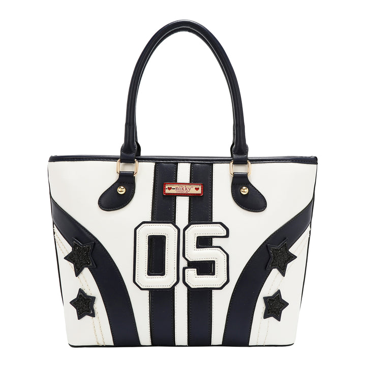 VARSITY SHOPPER BAG