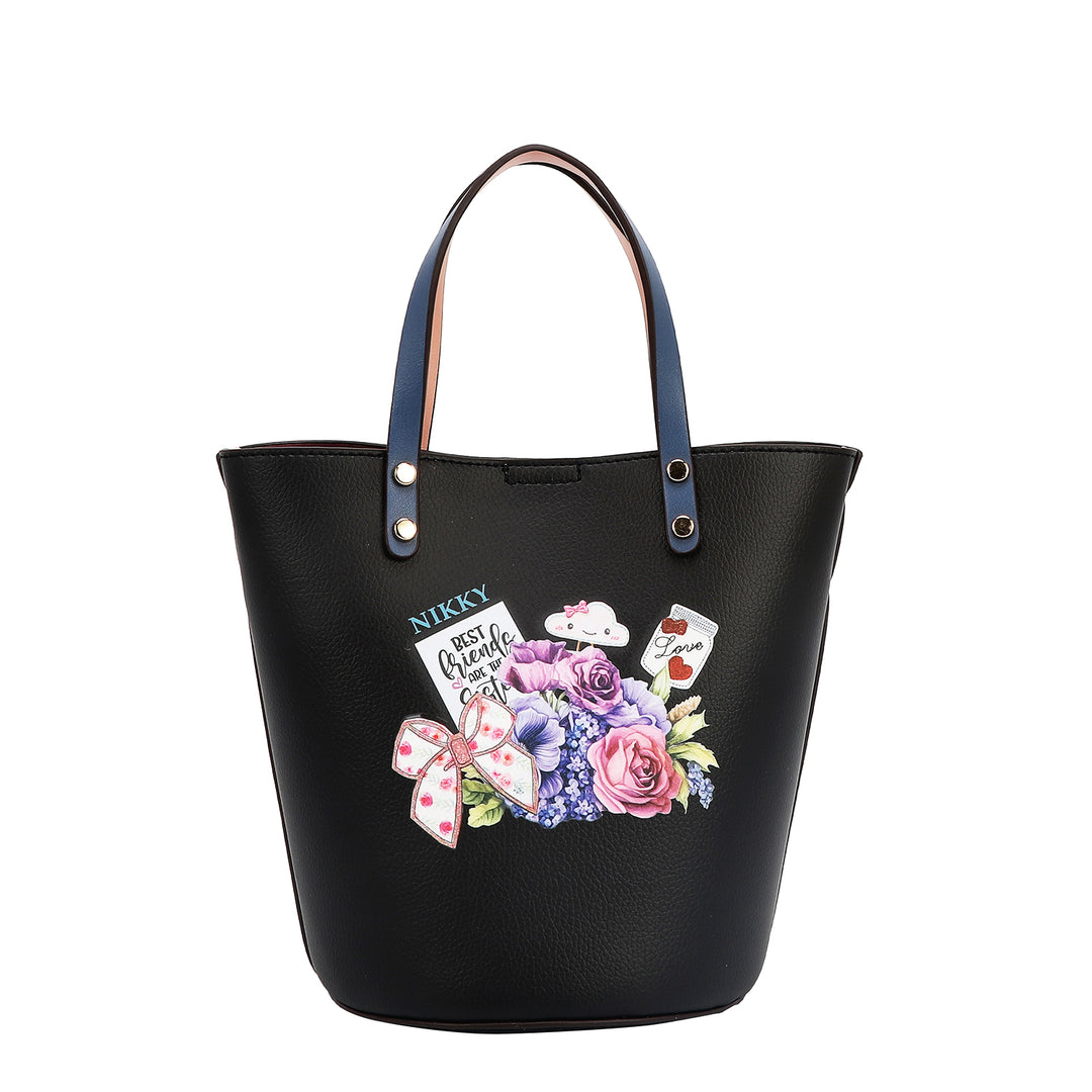 NOSTALGIA 2PC SMALL BUCKET BAG