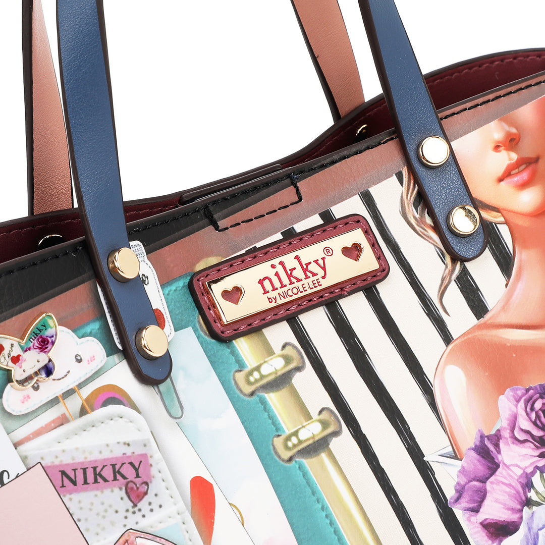NOSTALGIA 2PC SMALL BUCKET BAG