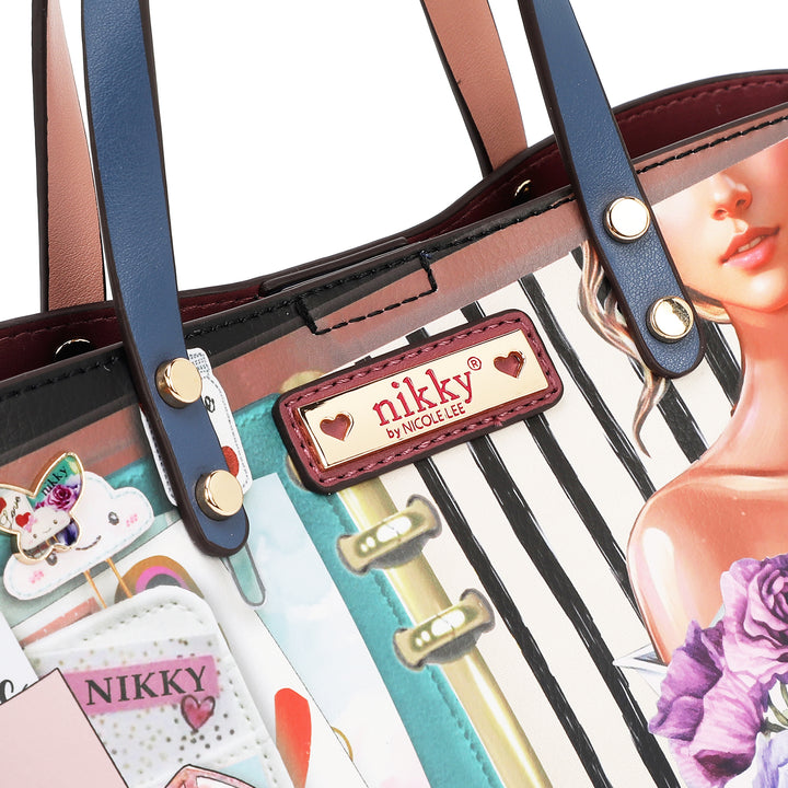 NOSTALGIA 2PC SMALL BUCKET BAG