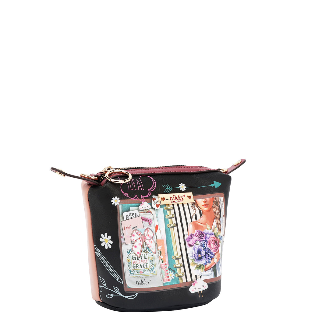 NOSTALGIA 2PC SMALL BUCKET BAG