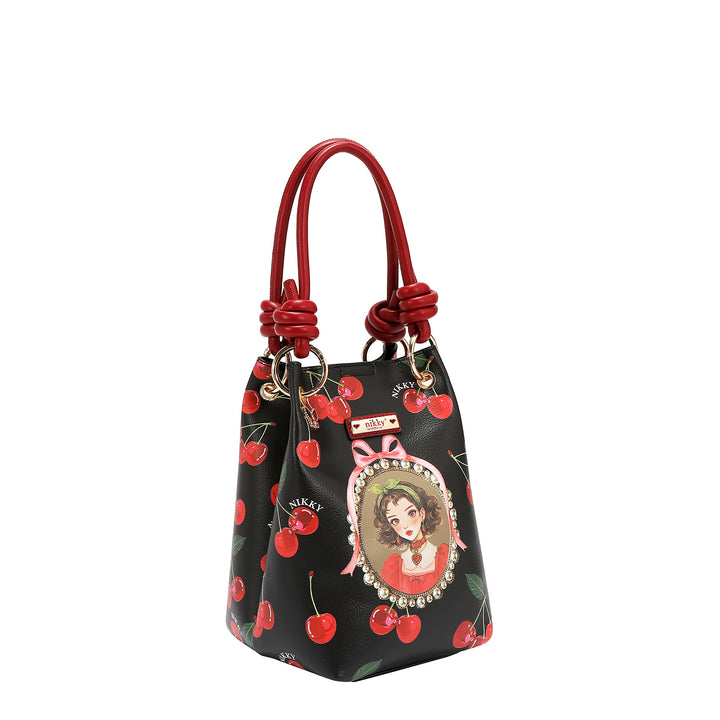 2 PC BUCKET SHOULDER BAG