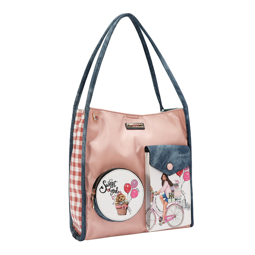 SWEET GIRL  2 PIECE SHOULDER BAG