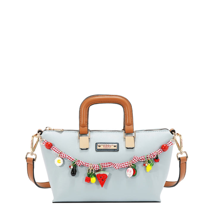 PLAYFUL CHARM SMALL TOTE BAG