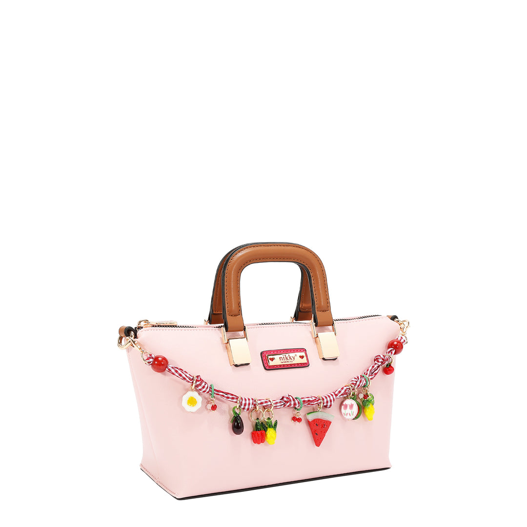 PLAYFUL CHARM SMALL TOTE BAG