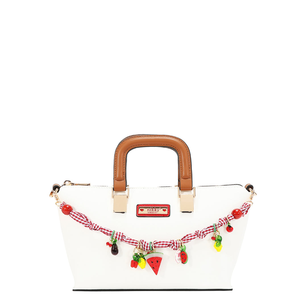 PLAYFUL CHARM SMALL TOTE BAG