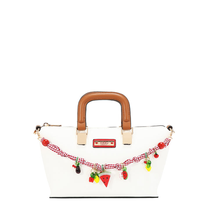 PLAYFUL CHARM SMALL TOTE BAG