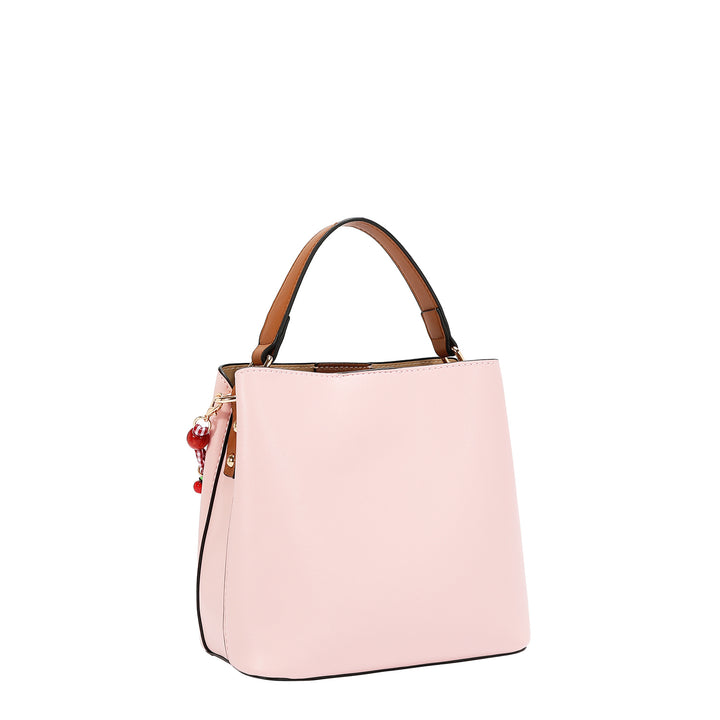 PLAYFUL CHARM SMALL BUCKET BAG