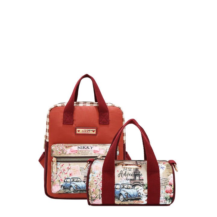 3 PC GIFT SET (SMALL BACKPACK, CROSSBODY AND BEAR CHARM)