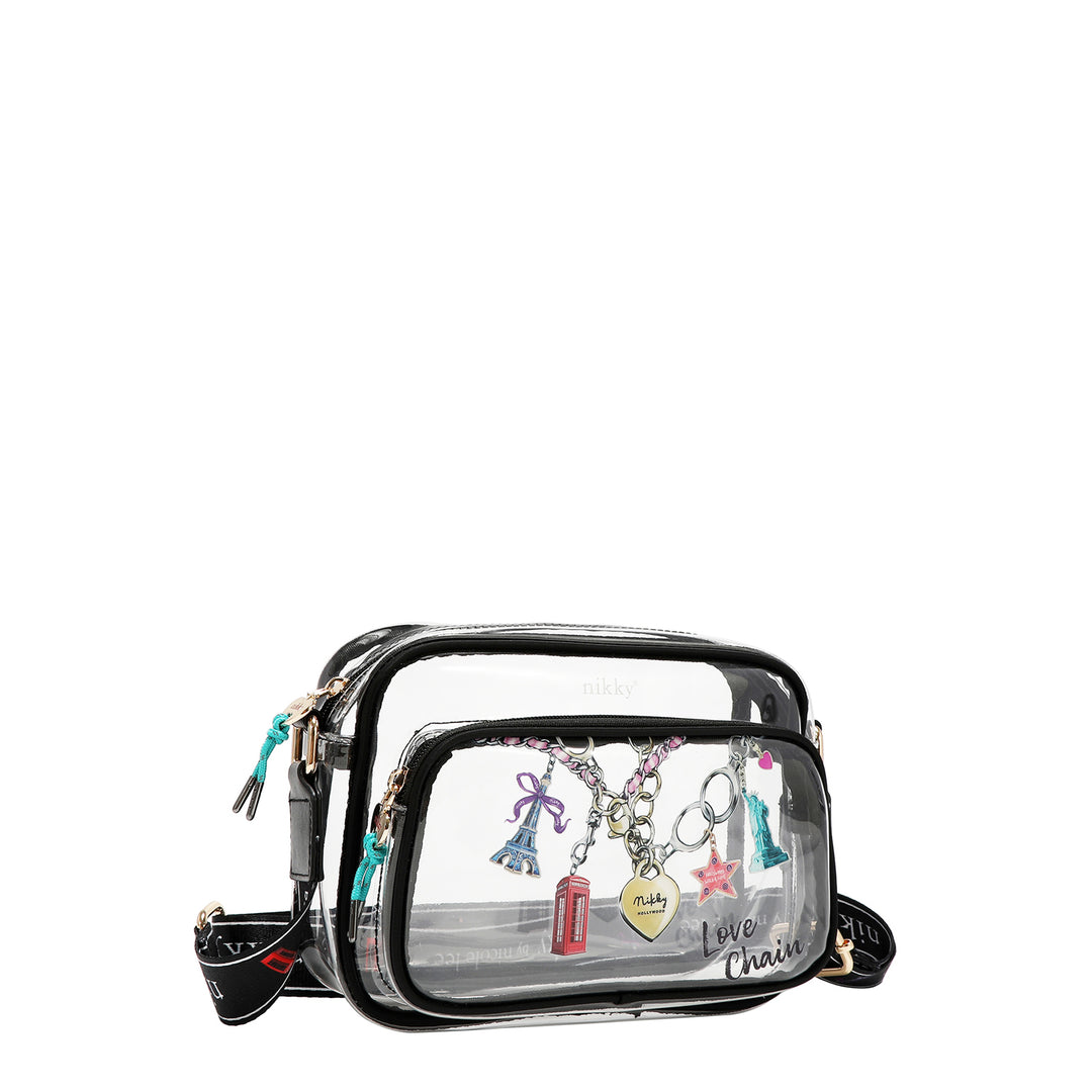 CLEAR LOVECHAIN CROSSBODY