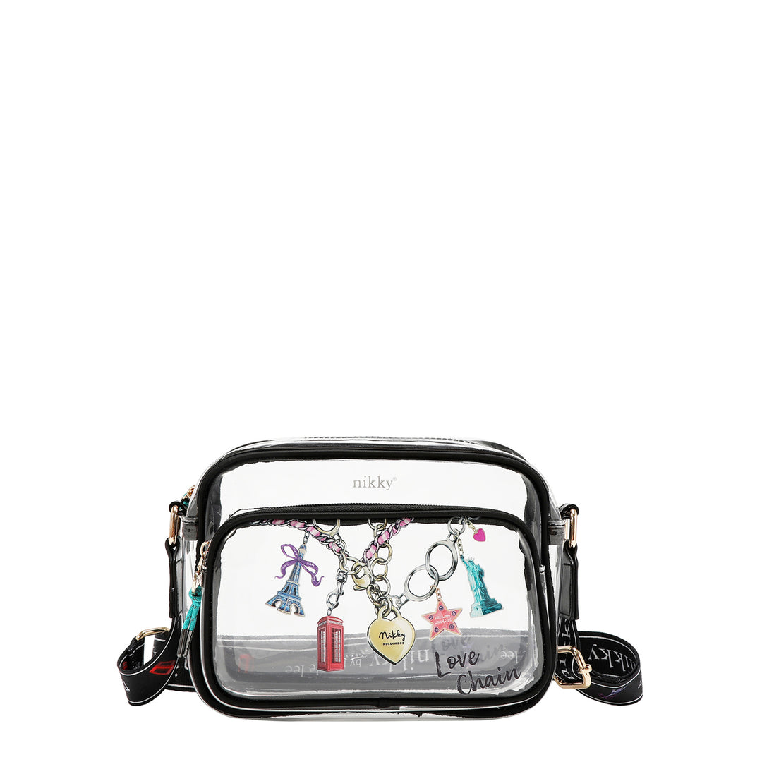 CLEAR LOVECHAIN CROSSBODY