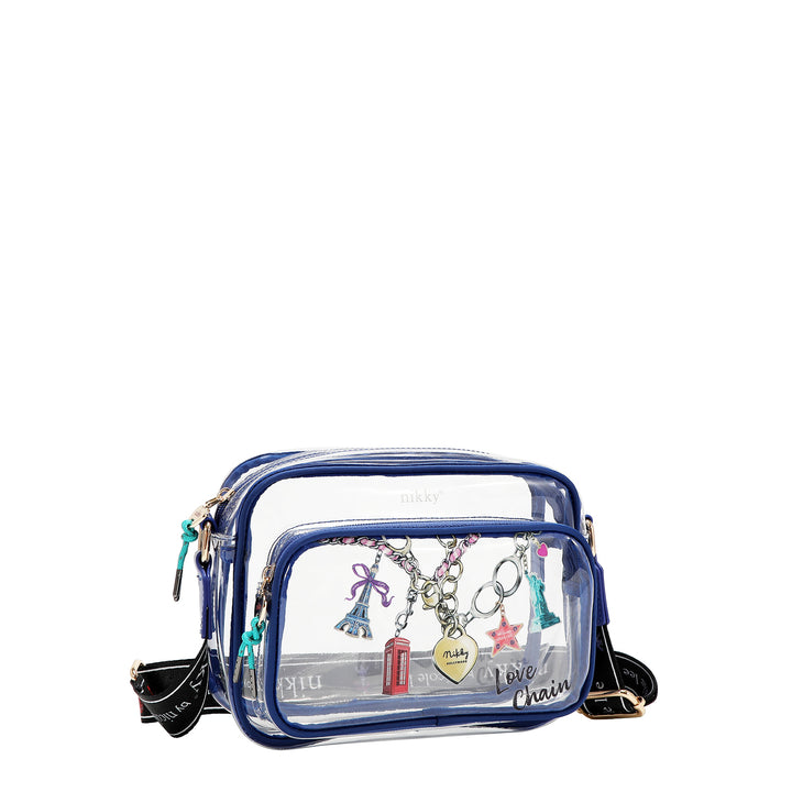 CLEAR LOVECHAIN CROSSBODY