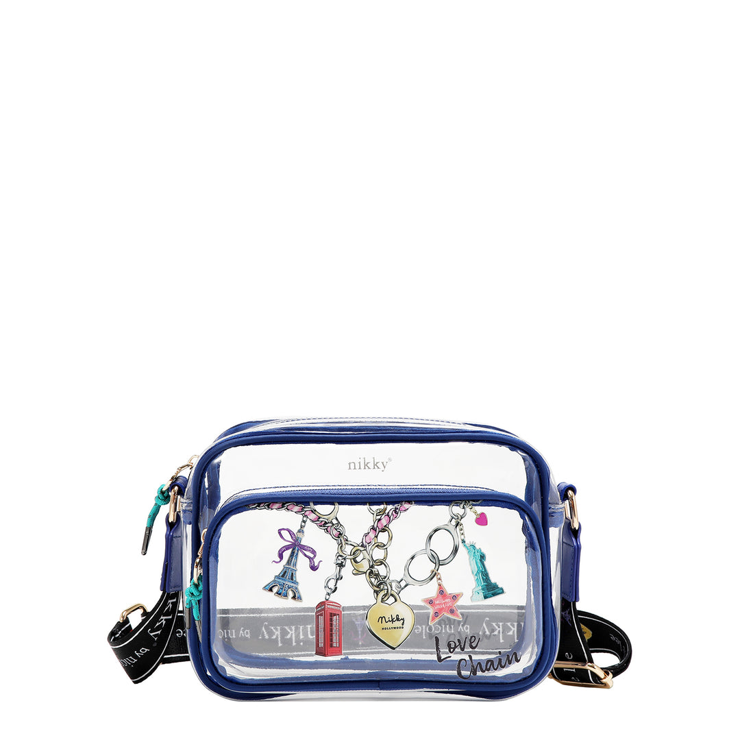 CLEAR LOVECHAIN CROSSBODY