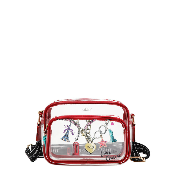 CLEAR LOVECHAIN CROSSBODY
