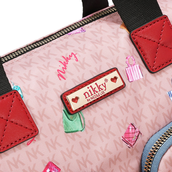 GLAMOROUS WALK NYLON TOTE BAG