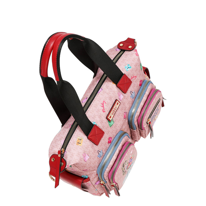 GLAMOROUS WALK NYLON TOTE BAG