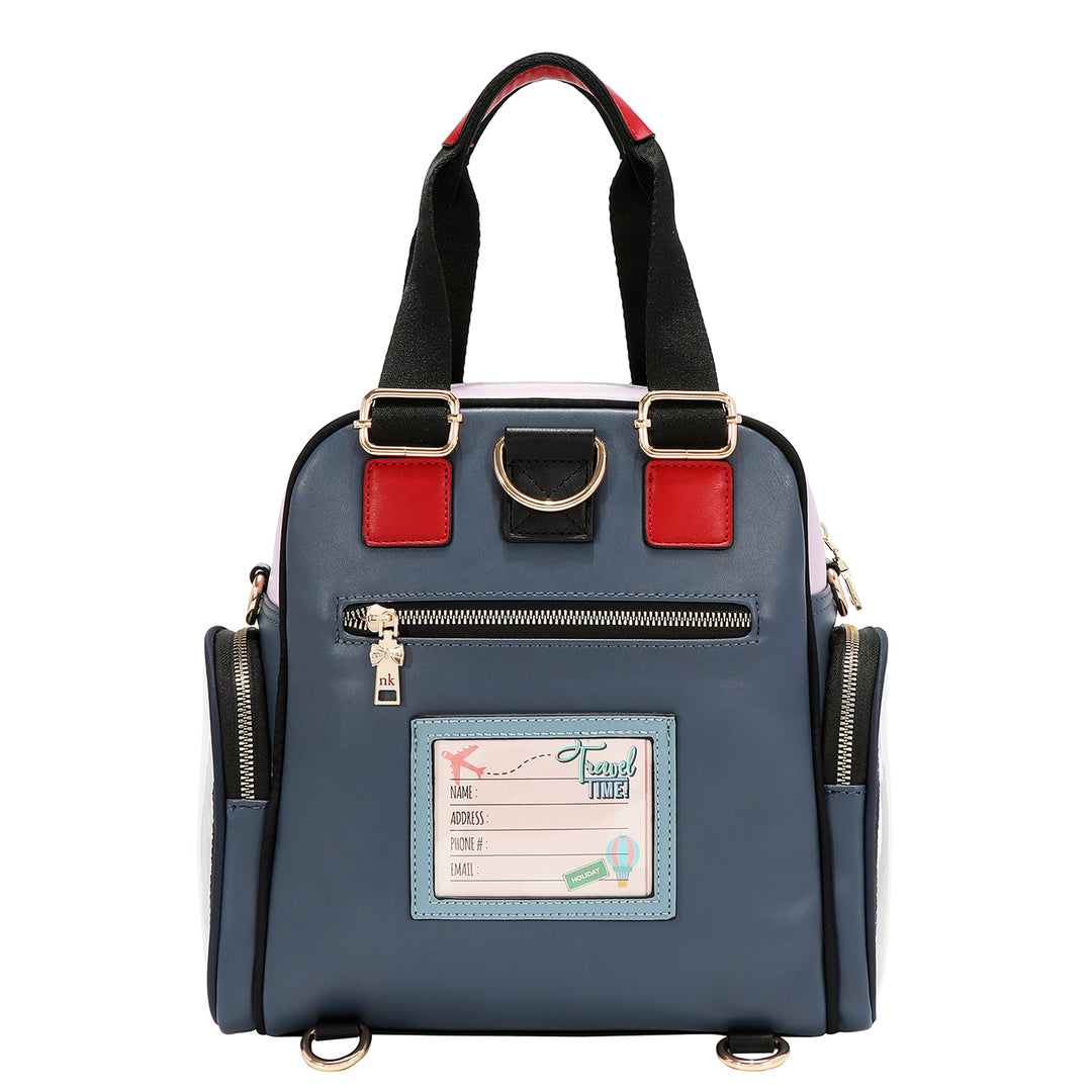 TEDDY &amp; PIN CONVERTIBLE BACKPACK