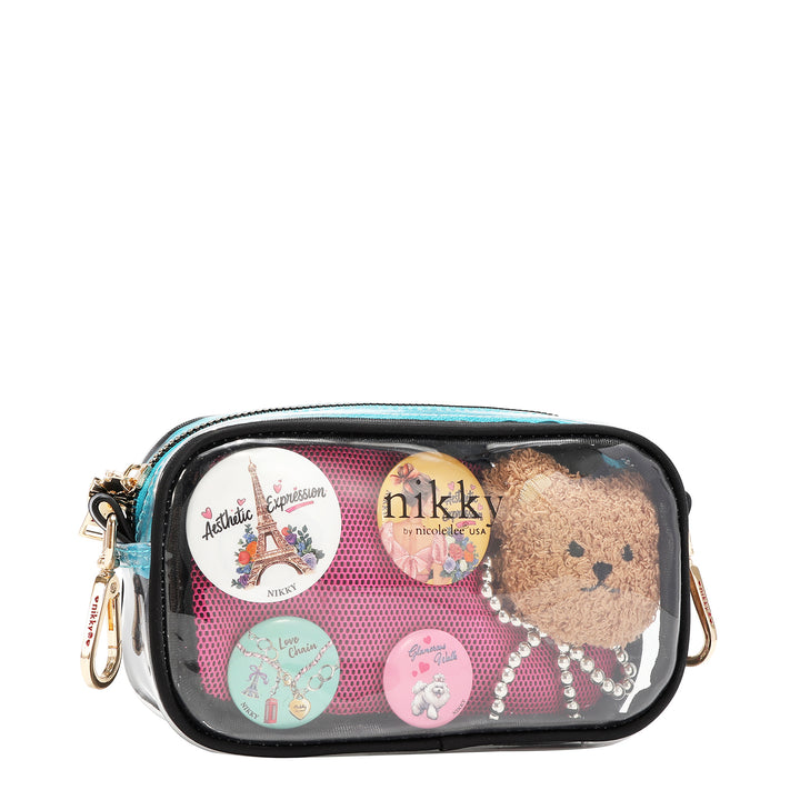 TEDDY &amp; PIN 2 PC CROSSBODY