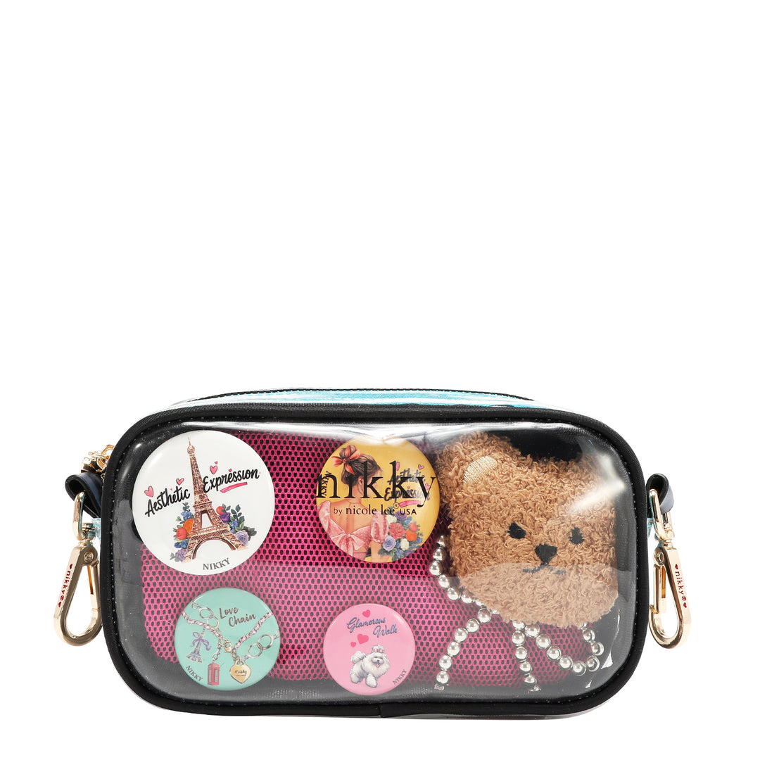 TEDDY &amp; PIN 2 PC CROSSBODY