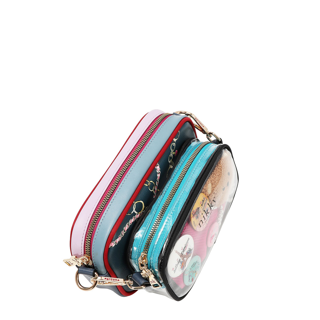 TEDDY &amp; PIN 2 PC CROSSBODY
