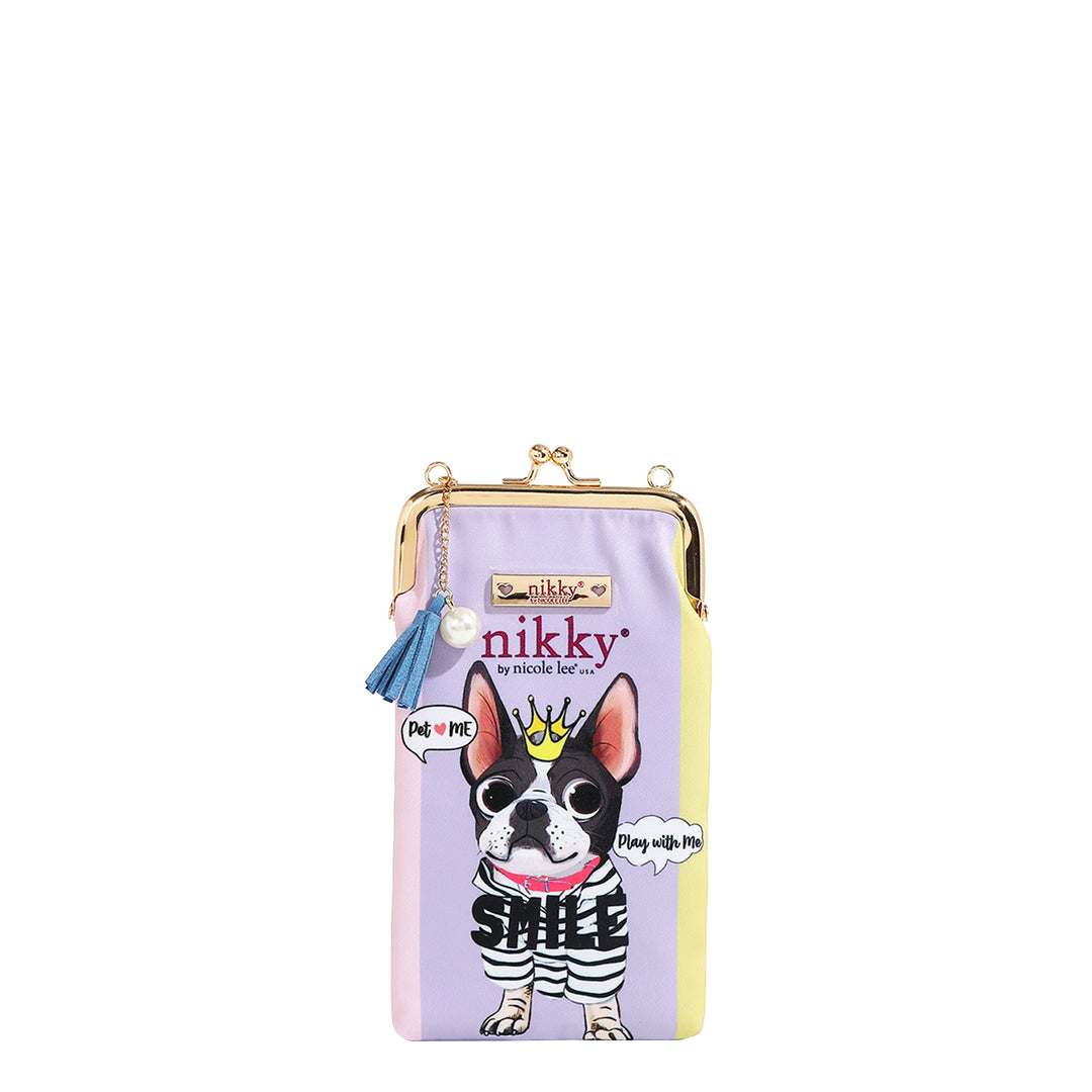 NIKKY KISSLOCK PHONE AND SUNGLASS PURSE