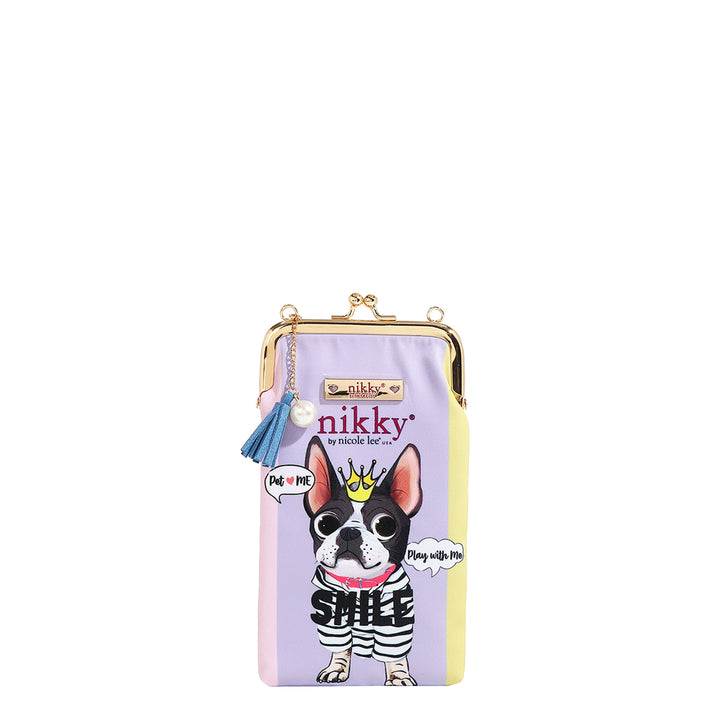 NIKKY KISSLOCK PHONE AND SUNGLASS PURSE