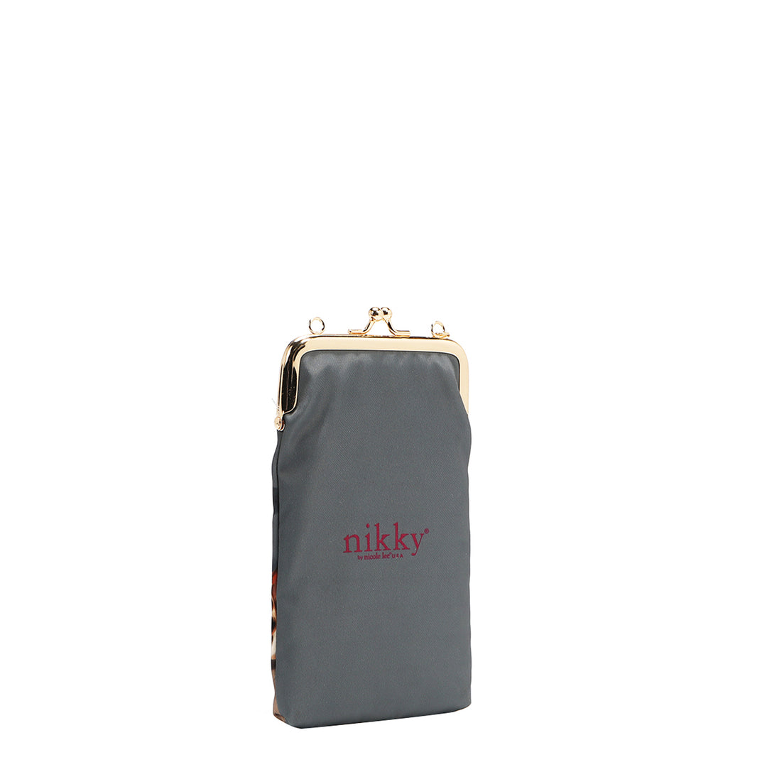 NIKKY KISSLOCK PHONE AND SUNGLASS PURSE