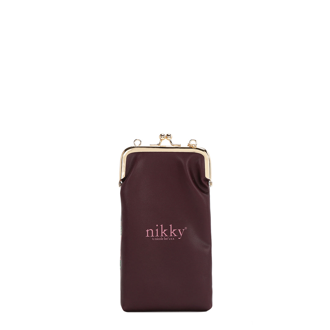 NIKKY KISSLOCK PHONE AND SUNGLASS PURSE