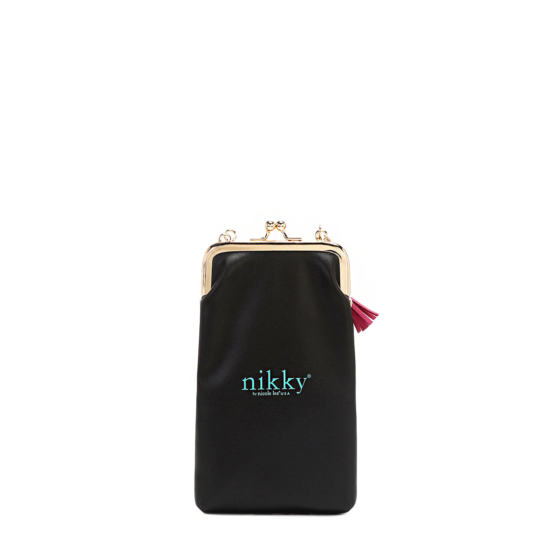 NIKKY KISSLOCK PHONE AND SUNGLASS PURSE