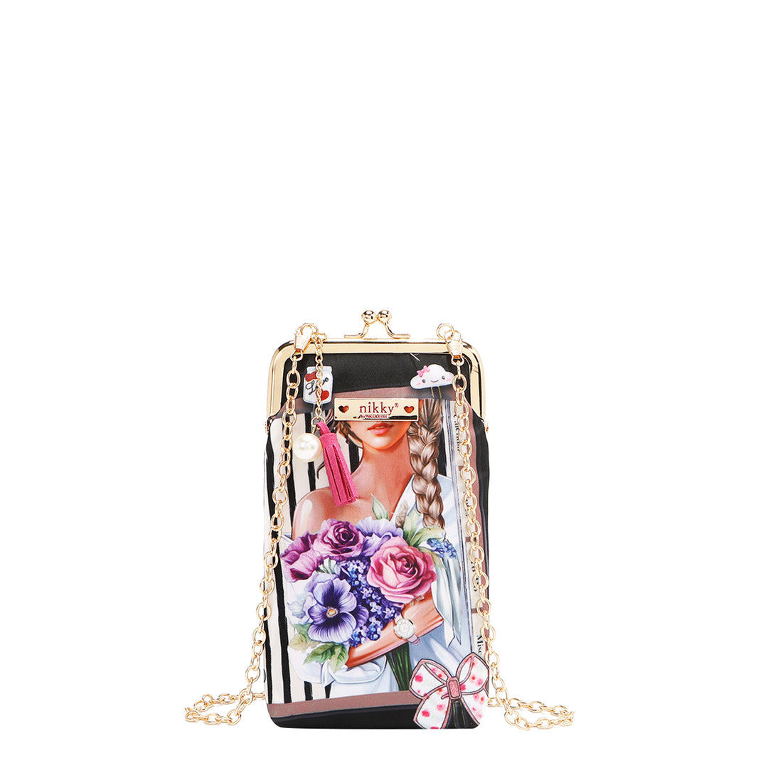 NIKKY KISSLOCK PHONE AND SUNGLASS PURSE