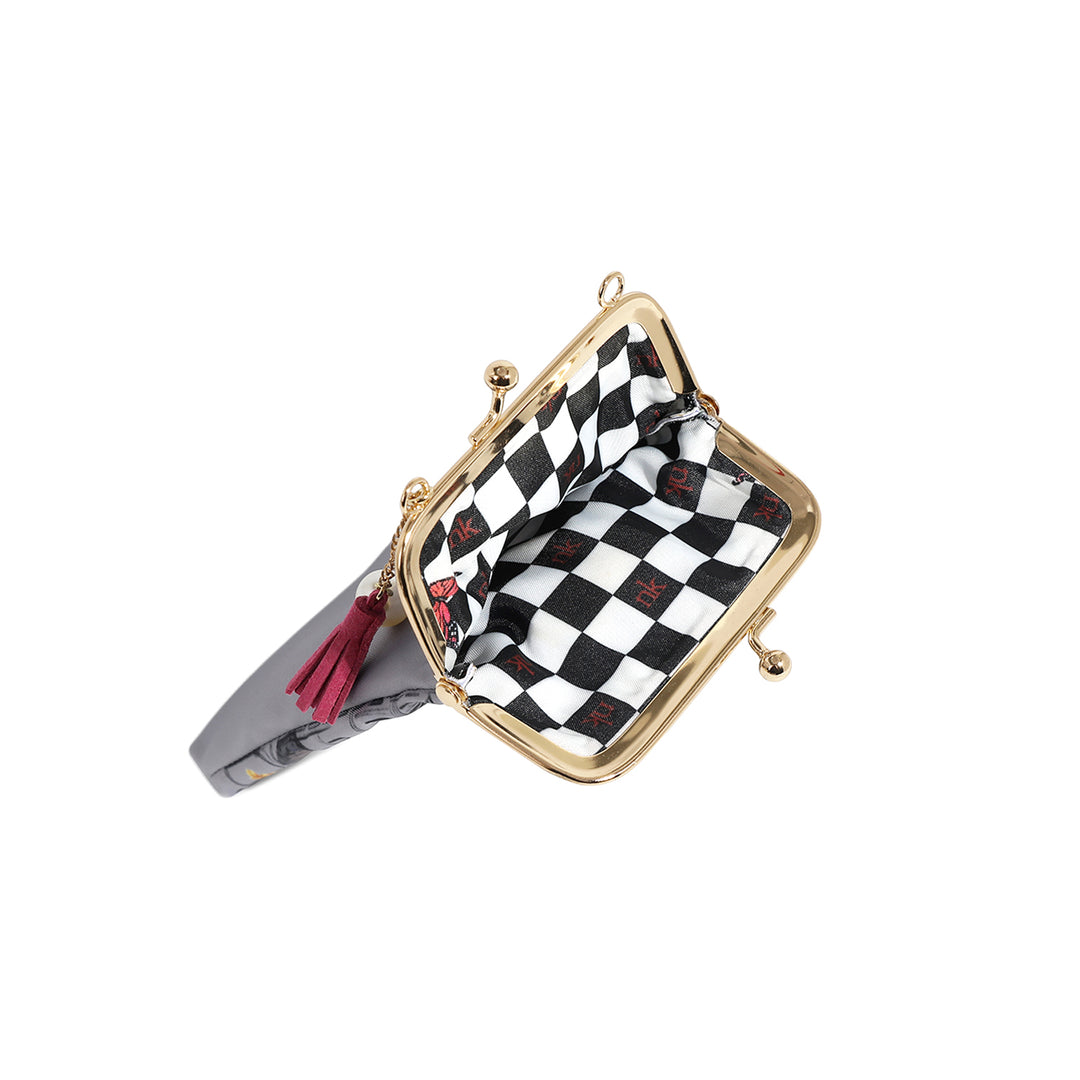 NIKKY KISSLOCK PHONE AND SUNGLASS PURSE