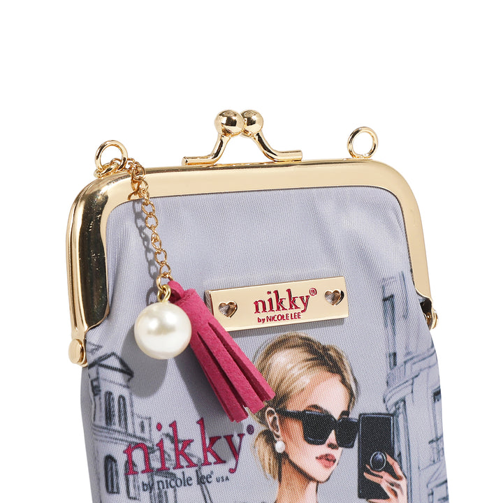 NIKKY KISSLOCK PHONE AND SUNGLASS PURSE