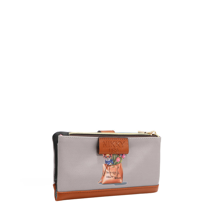 BIFOLD ZIPPER WALLET