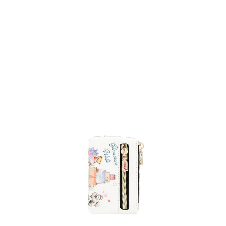 MINI ZIP &amp; SNAP BUTTON CARD HOLDER