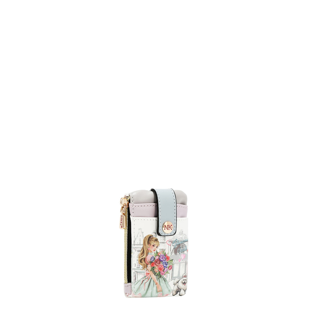 MINI ZIP &amp; SNAP BUTTON CARD HOLDER