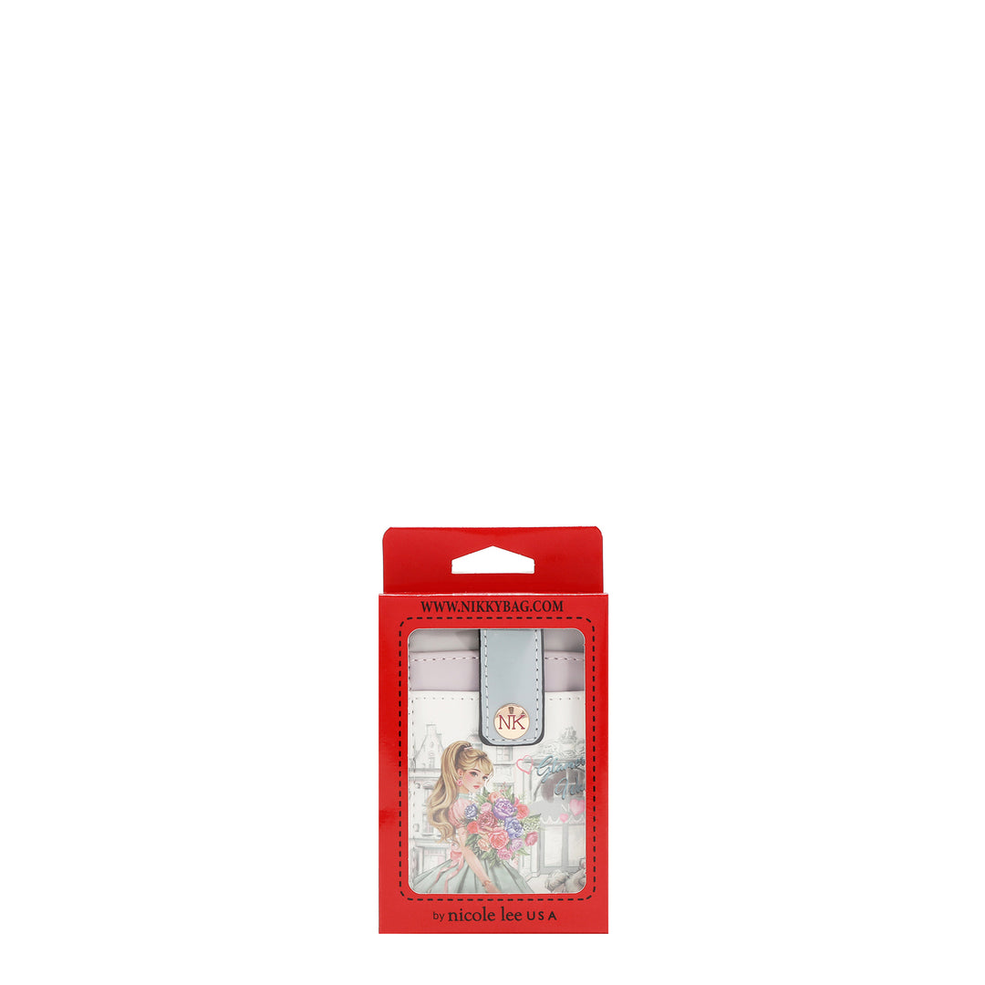 MINI ZIP &amp; SNAP BUTTON CARD HOLDER