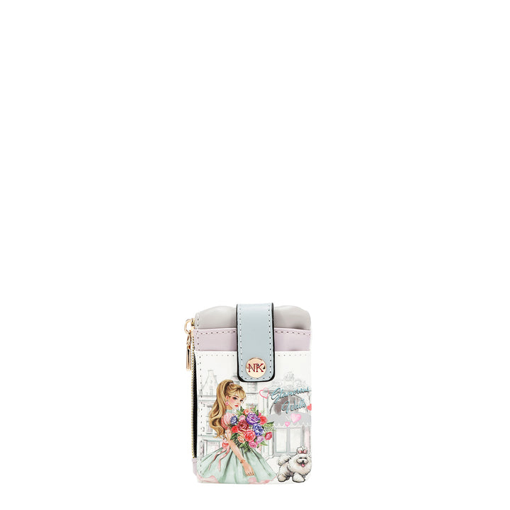 MINI ZIP &amp; SNAP BUTTON CARD HOLDER