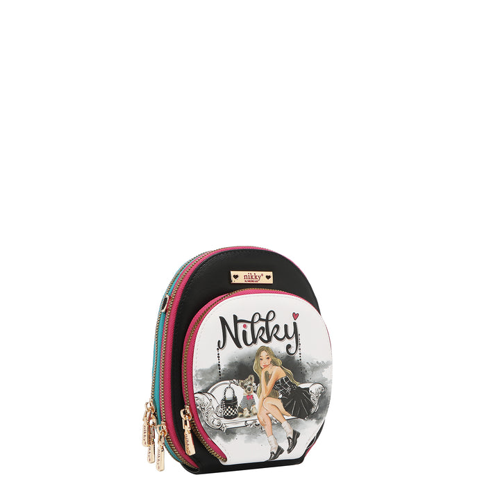NIKKY MULTI POCKET SMALL CROSSBODY