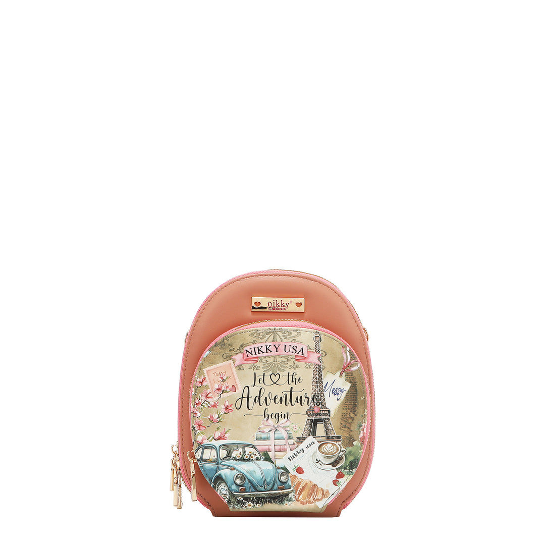 NIKKY MULTI POCKET SMALL CROSSBODY