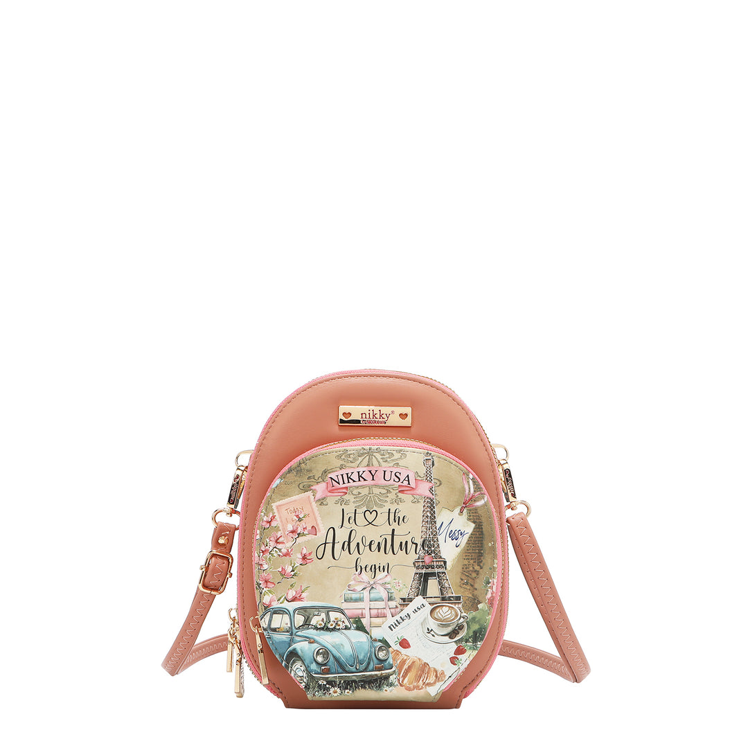 NIKKY MULTI POCKET SMALL CROSSBODY