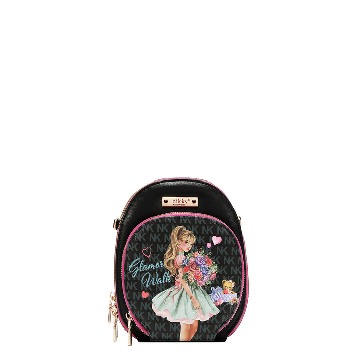 NIKKY MULTI POCKET SMALL CROSSBODY