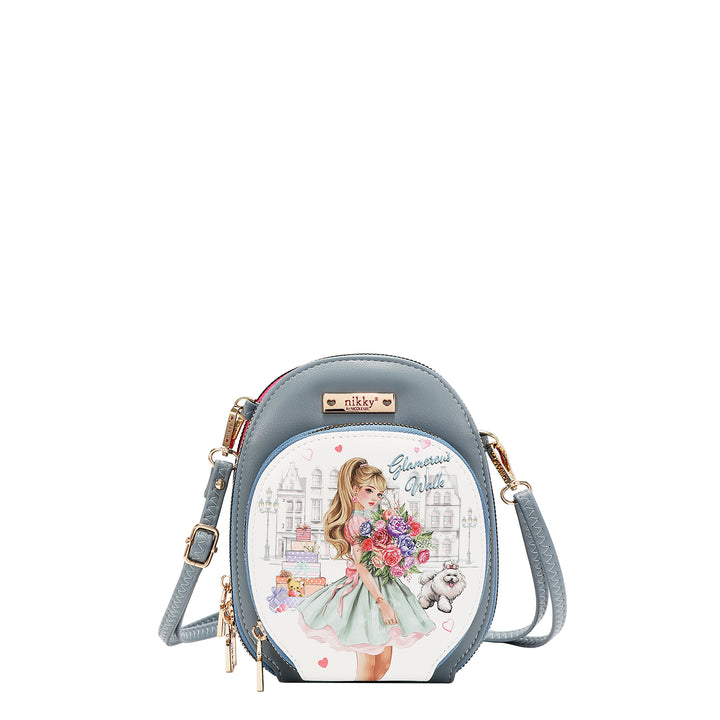 NIKKY MULTI POCKET SMALL CROSSBODY