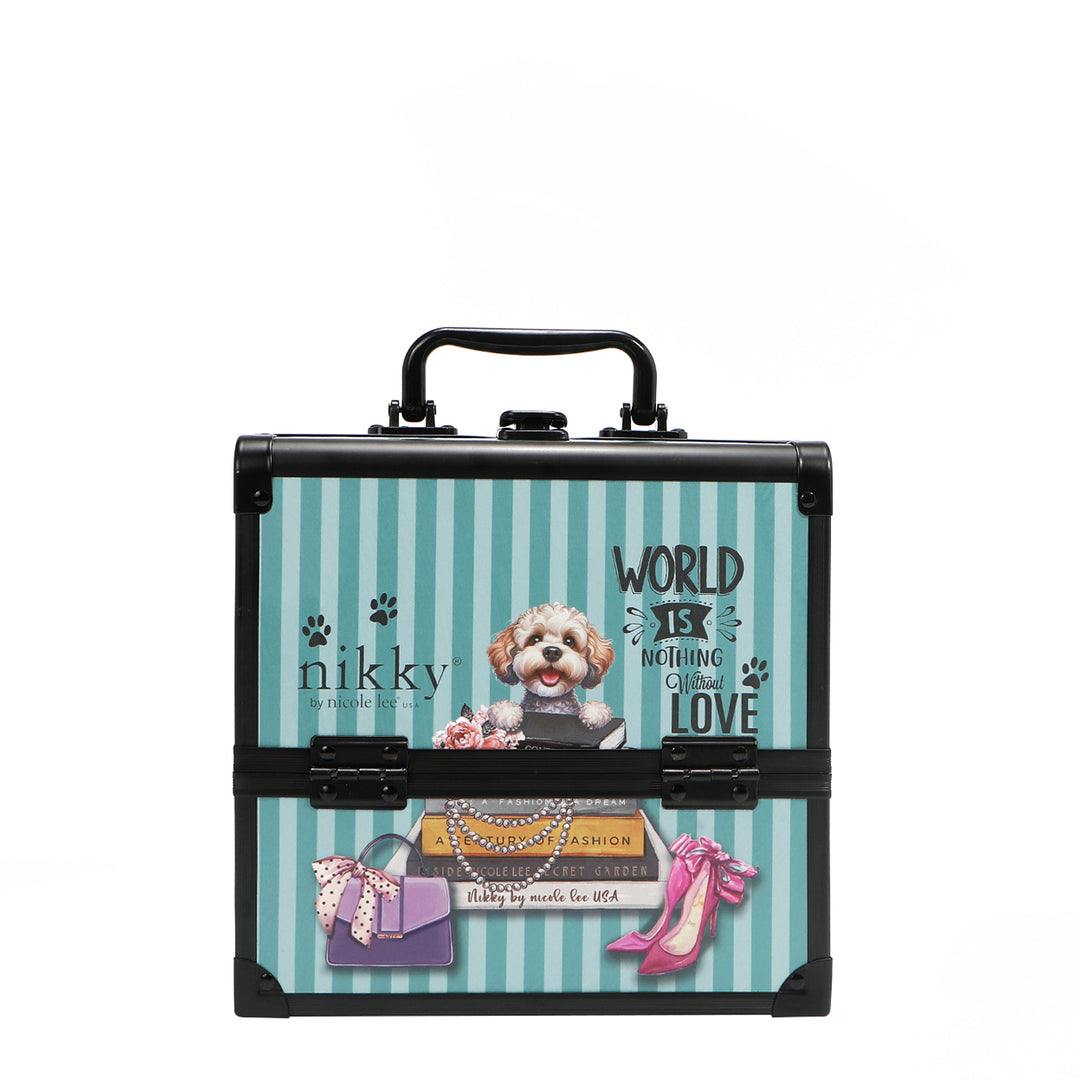 MULTI-TIER COSMETIC ORGANIZER CASE