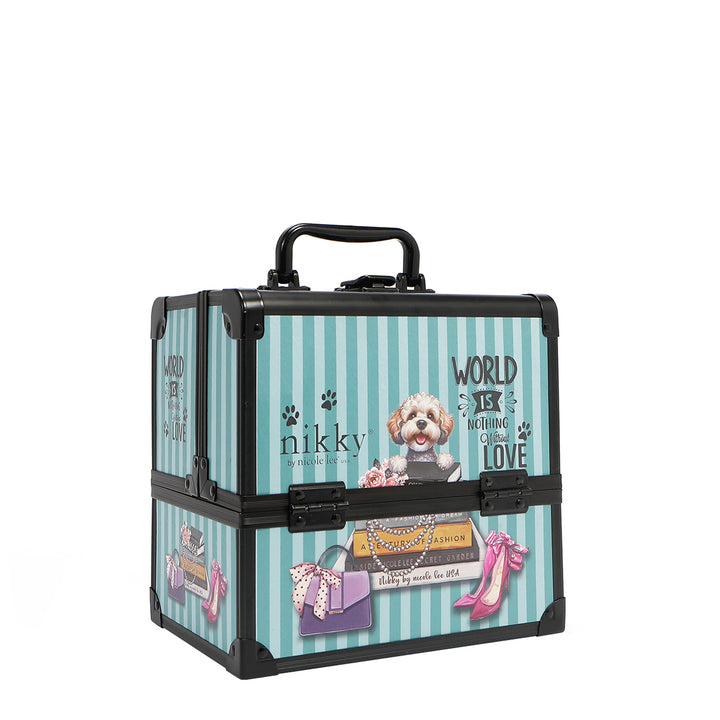 MULTI-TIER COSMETIC ORGANIZER CASE