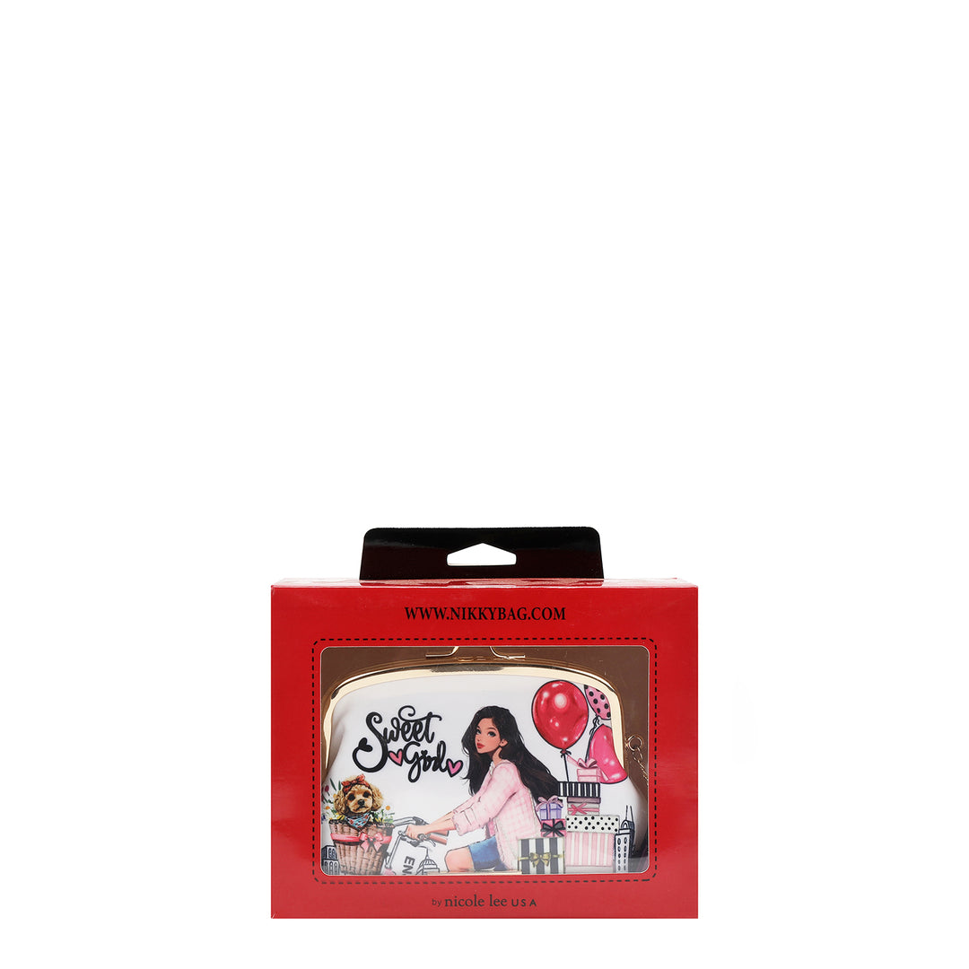 KISS-LOCK COSMETIC POUCH
