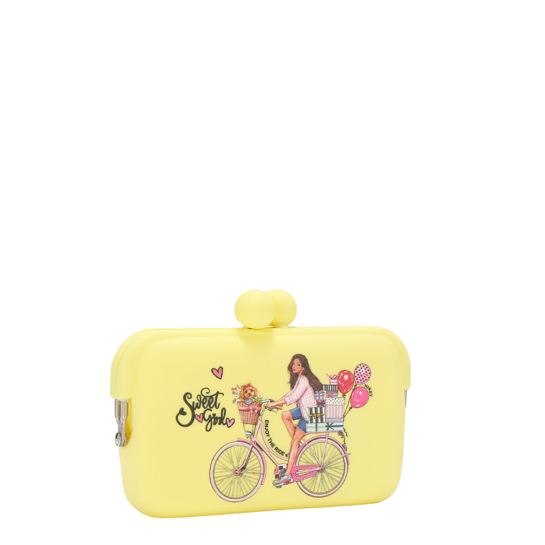 SILICONE CLASP COIN PURSE