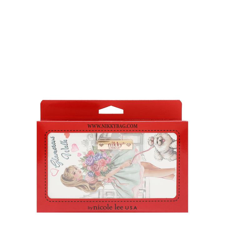 DOUBLE ZIP WRISTLET WALLET